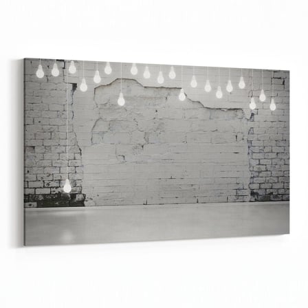 Olla 12436Y Beton Görseli Yatay Kanvas Tablo (Ölçü: 30X20)