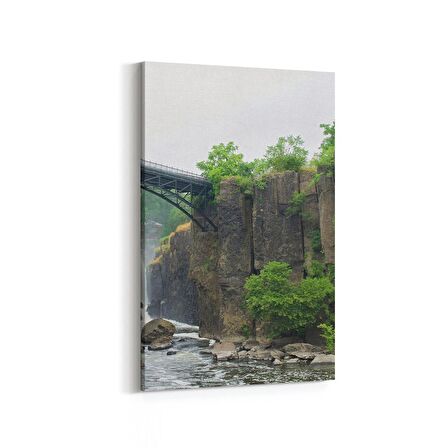 Olla 13653D Doğa / Manzara Görseli Dikey Kanvas Tablo (Ölçü: 60X90)