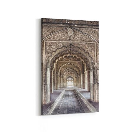 Olla 18266D Yapı Görseli Dikey Kanvas Tablo (Ölçü: 100X150)
