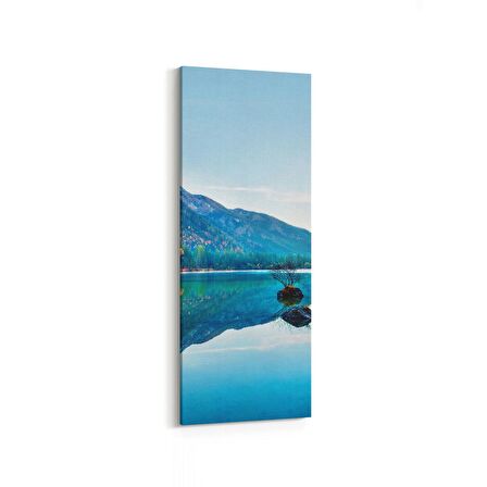 Olla 13169DI Doğa / Manzara Görseli Dikey İnce Kanvas Tablo (Ölçü: 40X120)
