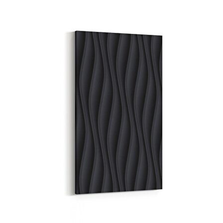 Olla 10318DD Abstract Görsel Dikey Dar Kanvas Tablo (Ölçü: 40X80)