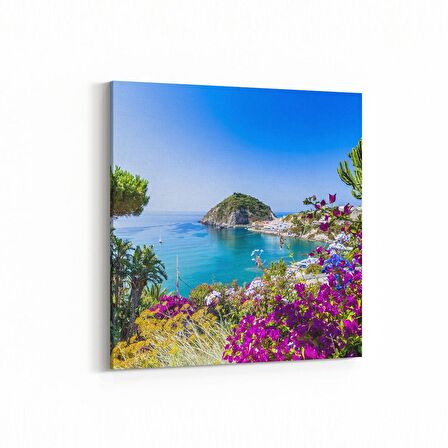 Olla 13826K Doğa / Manzara Görseli Kare Kanvas Tablo (Ölçü: 100X100)