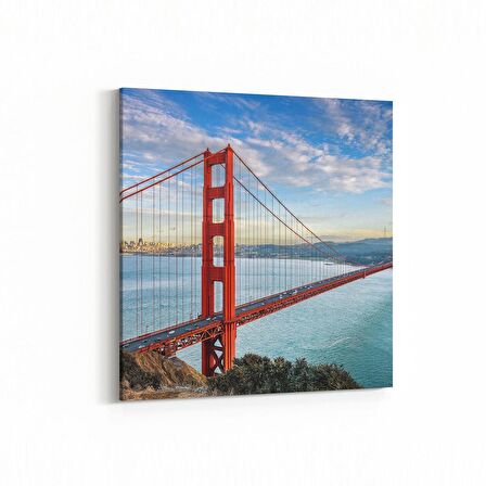 Olla 18752K4 Yapı Görseli Kare 4'lü Kanvas Tablo (Ölçü: 65X65)