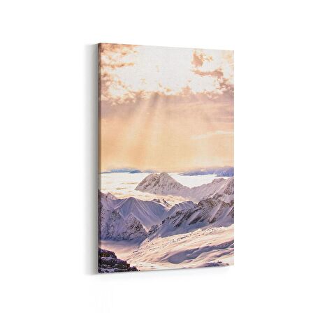 Olla 13183D Doğa / Manzara Görseli Dikey Kanvas Tablo (Ölçü: 40X60)