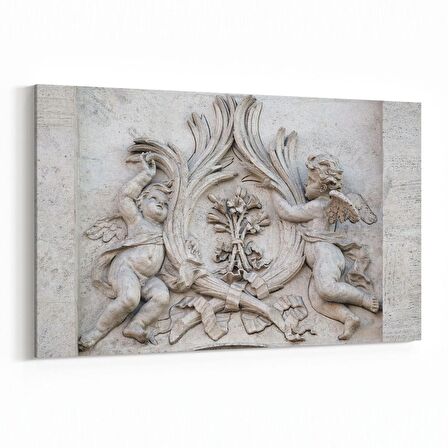 Olla 16284Y Heykel / Sanat Görseli Yatay Kanvas Tablo (Ölçü: 90X60)