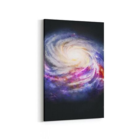 Olla 17681D Uzay Görseli Dikey Kanvas Tablo (Ölçü: 100X150)