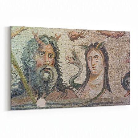 Olla 16289Y Heykel / Sanat Görseli Yatay Kanvas Tablo (Ölçü: 45X30)