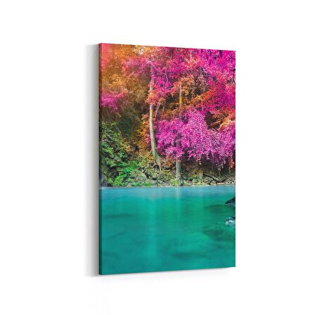 Olla 13952D Doğa / Manzara Görseli Dikey Kanvas Tablo (Ölçü: 80X120)