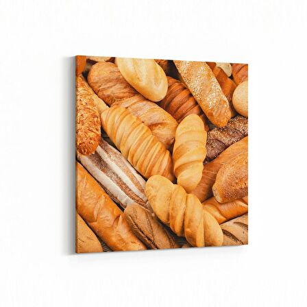 Olla 15050K Gıda Görseli Kare Kanvas Tablo (Ölçü: 30X30)
