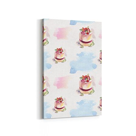 Olla 15232D Gıda Görseli Dikey Kanvas Tablo (Ölçü: 60X90)