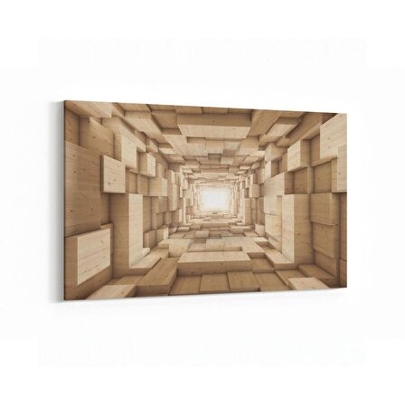 Olla 18344Y Yapı Görseli Yatay Kanvas Tablo (Ölçü: 45X30)