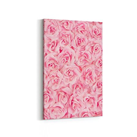 Olla 11628D Çiçek Görseli Dikey Kanvas Tablo (Ölçü: 100X150)