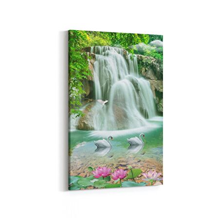 Olla 13328D Doğa / Manzara Görseli Dikey Kanvas Tablo (Ölçü: 60X90)