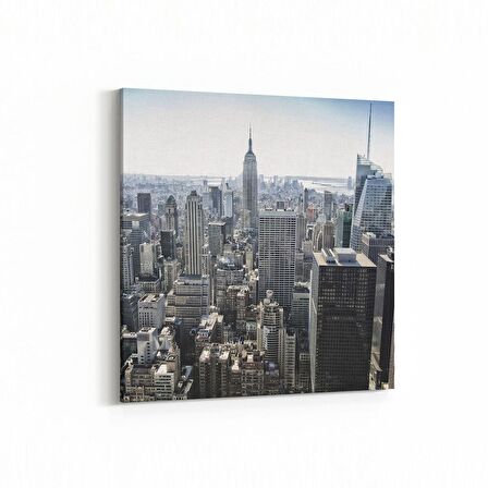 Olla 18206K4 Yapı Görseli Kare 4'lü Kanvas Tablo (Ölçü: 125X125)