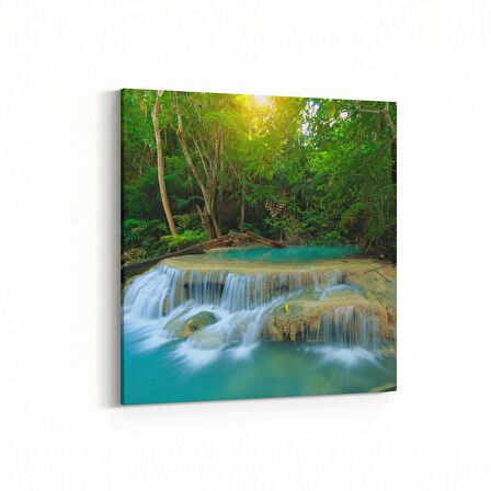 Olla 13864K Doğa / Manzara Görseli Kare Kanvas Tablo (Ölçü: 30X30)