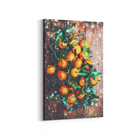 Olla 15166D Gıda Görseli Dikey Kanvas Tablo (Ölçü: 80X120)