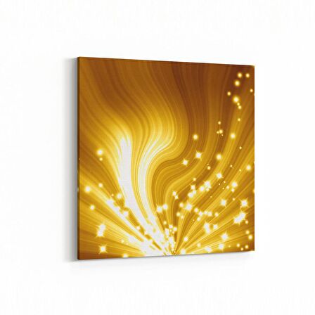 Olla 10074K Abstract Görsel Kare Kanvas Tablo (Ölçü: 25X25)