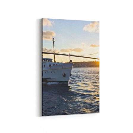 Olla 18605D Yapı Görseli Dikey Kanvas Tablo (Ölçü: 100X150)