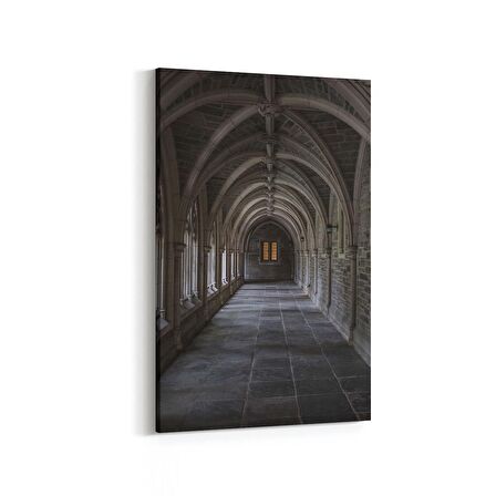 Olla 17916D Yapı Görseli Dikey Kanvas Tablo (Ölçü: 60X90)