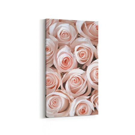 Olla 11620DD Çiçek Görseli Dikey Dar Kanvas Tablo (Ölçü: 40X80)