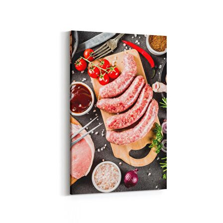 Olla 15056D Gıda Görseli Dikey Kanvas Tablo (Ölçü: 100X150)