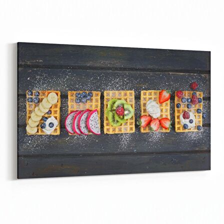 Olla 14971Y Gıda Görseli Yatay Kanvas Tablo (Ölçü: 45X30)