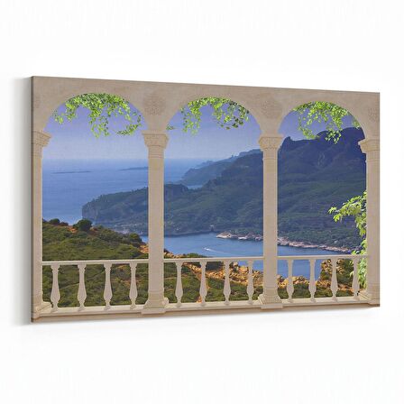 Olla 13782Y Doğa / Manzara Görseli Yatay Kanvas Tablo (Ölçü: 45X30)