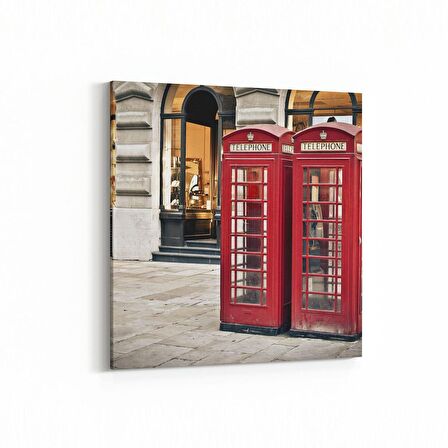 Olla 18968K Yapı Görseli Kare Kanvas Tablo (Ölçü: 25X25)