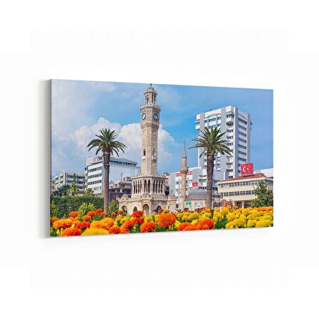 Olla 17952Y Yapı Görseli Yatay Kanvas Tablo (Ölçü: 150X100)