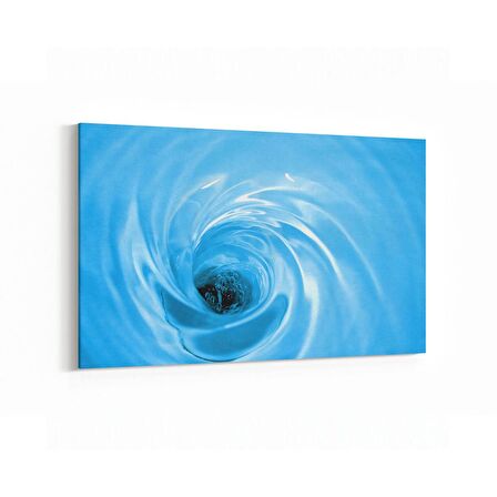 Olla 17213Y Su / Damla Görseli Yatay Kanvas Tablo (Ölçü: 45X30)