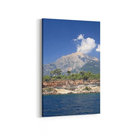 Olla 14013D Doğa / Manzara Görseli Dikey Kanvas Tablo (Ölçü: 100X150)