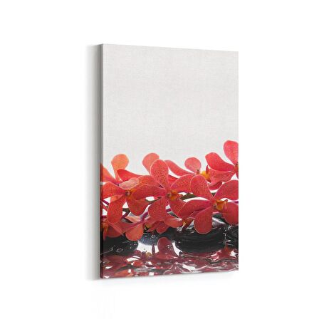 Olla 17067D Spa / Masaj Görseli Dikey Kanvas Tablo (Ölçü: 100X150)