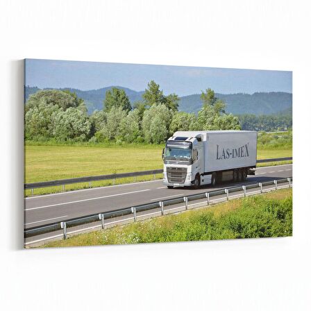 Olla 12319Y Araç Görseli Yatay Kanvas Tablo (Ölçü: 120X80)