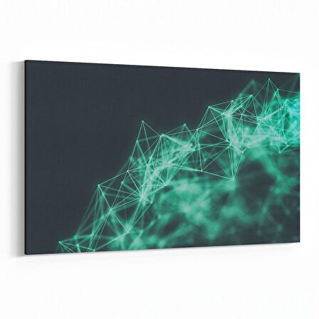 Olla 10412Y Abstract Görsel Yatay Kanvas Tablo (Ölçü: 30X20)