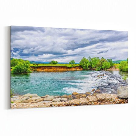 Olla 13835Y Doğa / Manzara Görseli Yatay Kanvas Tablo (Ölçü: 120X80)