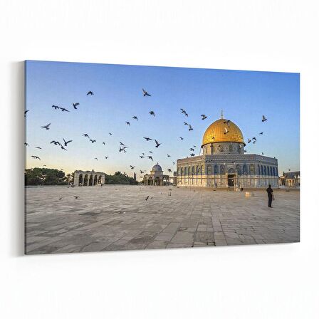 Olla 13106Y Dini Görsel Yatay Kanvas Tablo (Ölçü: 120X80)