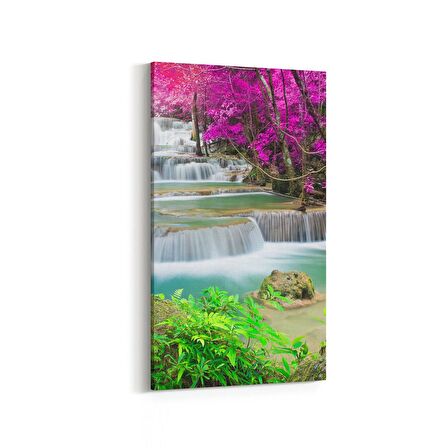 Olla 13750DD Doğa / Manzara Görseli Dikey Dar Kanvas Tablo (Ölçü: 60X120)