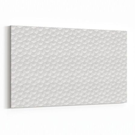 Olla 14943Y Geometrik Desen Görseli Yatay Kanvas Tablo (Ölçü: 30X20)