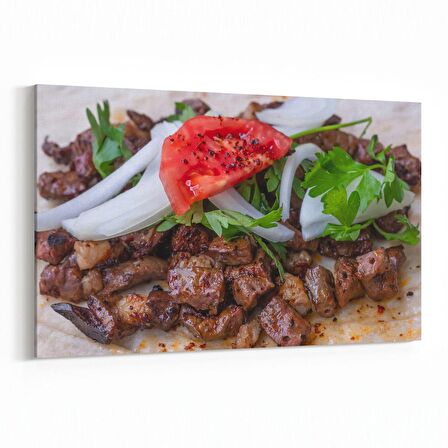 Olla 15032Y Gıda Görseli Yatay Kanvas Tablo (Ölçü: 70X50)