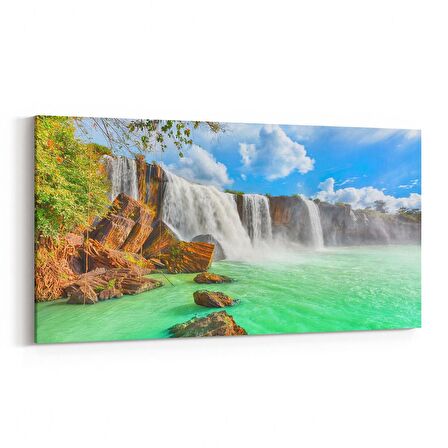 Olla 13253YD Doğa / Manzara Görseli Yatay Dar Kanvas Tablo (Ölçü: 60X30)