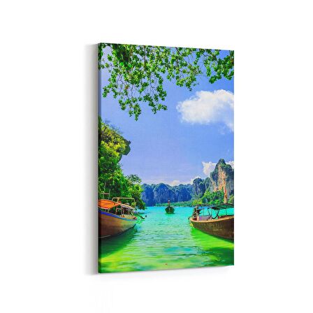 Olla 13800D Doğa / Manzara Görseli Dikey Kanvas Tablo (Ölçü: 100X150)