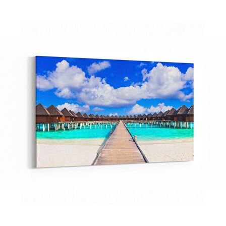 Olla 18830Y Yapı Görseli Yatay Kanvas Tablo (Ölçü: 45X30)