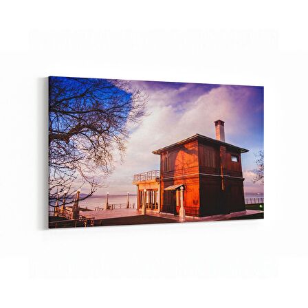 Olla 18025Y Yapı Görseli Yatay Kanvas Tablo (Ölçü: 45X30)