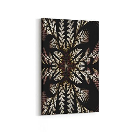 Olla 10310D Abstract Görsel Dikey Kanvas Tablo (Ölçü: 100X150)