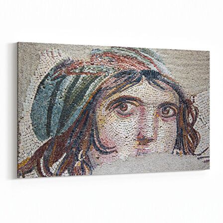 Olla 16260Y Heykel / Sanat Görseli Yatay Kanvas Tablo (Ölçü: 90X60)