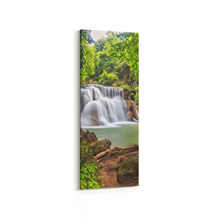 Olla 13852DI Doğa / Manzara Görseli Dikey İnce Kanvas Tablo (Ölçü: 40X120)