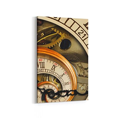 Olla 10205D Abstract Görsel Dikey Kanvas Tablo (Ölçü: 100X150)