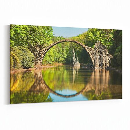 Olla 14031Y Doğa / Manzara Görseli Yatay Kanvas Tablo (Ölçü: 150X100)