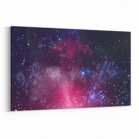 Olla 14799Y Gece Gökyüzü Görseli Yatay Kanvas Tablo (Ölçü: 90X60)