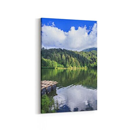 Olla 14384D Doğa / Manzara Görseli Dikey Kanvas Tablo (Ölçü: 80X120)